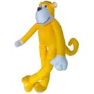 Macaco Pernão Pelúcia Amarelo 56 cm Antialérgico