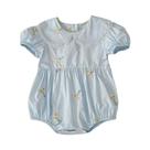 Macacões Bordados Com Flores Para Bebês Meninas, Roupas De Verão Para Recém-Nascidos, 4 Cores,