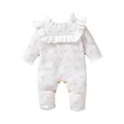 Macacões De Inverno Brancos Para Bebês 0-18m Meninos E Meninas Roupas Casuais De Manga Longa Para Macacões De Inverno Brancos Para Bebês 0-18m Meninos E Meninas Roupas Casuais De Manga Longa Para