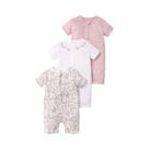 Macacões De Verão Para Bebês 3PCS Em Algodão Roupas Para Meninos E Meninas Recém-Nascidos Macacões Macacões De Verão Para Bebês 3PCS Em Algodão Roupas Para Meninos E Meninas Recém-Nascidos Macacões
