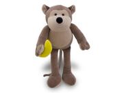 Macakito de Pelúcia com Banana 42cm anti-alérgico Macakito de Pelúcia com Banana 42cm anti-alérgico