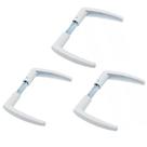 Maçaneta Alavanca Branca Para Porta Tamanho Universal Stam Maçaneta Alavanca Branca Para Porta Tamanho Universal Stam