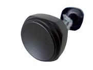Maçaneta Bola P/ Fechadura Porta Stam Modelo 02 Preto Fosco