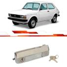 Maçaneta Cromado Dianteira Ld 147 1976 Até 1987 Fiorino 1982 Até 1987 Com Chave