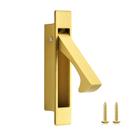 Maçaneta de bolso JOY DECOR Edge Pull Satin Brass