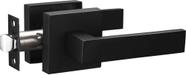 Maçaneta de porta com alavanca de passagem Berlin Modisch Iron Black