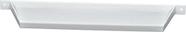 Maçaneta de porta com tela Valterra A77023 'P Series' Nu Tru White