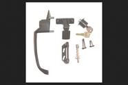 Maçaneta de porta de tela Barton Kramer 4,4 cm em aço bronze Maçaneta de porta de tela Barton Kramer 4,4 cm em aço bronze