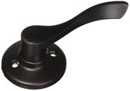 Maçaneta de porta fictícia Kwikset Balboa Venetian Bronze
