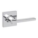 Maçaneta de porta fictícia Kwikset Casey Cromo Polido Reversível Maçaneta de porta fictícia Kwikset Casey Cromo Polido Reversível