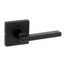 Maçaneta de porta fictícia Kwikset Halifax Matte Black Non-Turning