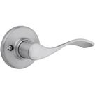 Maçaneta de porta Kwikset Balboa Dummy Satin Chrome Non-Turning