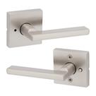 Maçaneta de porta Kwikset Halifax Interior Privacy com fechadura Maçaneta de porta Kwikset Halifax Interior Privacy com fechadura