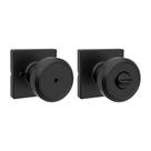 Maçaneta de porta Kwikset Maven Interior Privacy Square Matte Black Maçaneta de porta Kwikset Maven Interior Privacy Square Matte Black
