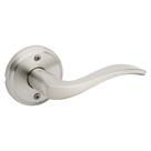 Maçaneta de porta Kwikset Sedona Satin Nickel, mão direita Microban