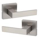Maçaneta de porta Kwikset Singapore Interior Passage Satin Nickel