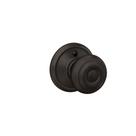 Maçaneta de porta Schlage F170 GEO 716 em bronze envelhecido georgiano
