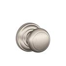 Maçaneta de porta Schlage Non-Turning Lock Satin Nickel F170 Maçaneta de porta Schlage Non-Turning Lock Satin Nickel F170