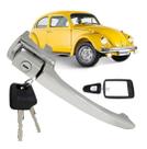 Maçaneta Externa com Chave Fusca 1959 a 1977 e Karman Ghia