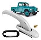 Maçaneta Externa Cromada Rural Pick-up F75 Aero Willys