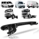 Maçaneta externa das portas dianteira ld. ou le. traseira ld. sem chaves mercedes benz sprinter 1997 à 2012 axor atego 2006 à 2012