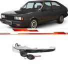 Macaneta Externa Dianteira Cromada Passat 1977 Ate 1988 Serve Ld Le 2/4 Portas Com Chave Referencia Zba837205