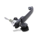 Maçaneta Externa Dianteira Le Gol Parati G2 4P Saveiro G2 1995 Até 2001 Com Chave VLO Suporte Micro Switch Referencia 373837205F