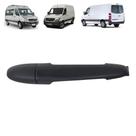 Maçaneta externa porta dianteira ou traseira mercedes benz sprinter 2012 a 2019 lado esquerdo ou direito com furo e acabamento a9067600170