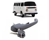 Maçaneta Externa Porta Dianteira Vw Kombi Clipper 75/13 Preto