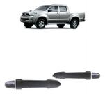 Maçaneta Externa Porta Traseira Hilux 2005 2006 2007 2008 2009 2010 2011 2012 2013 2014 2015 Preto Acabamento Texturizado
