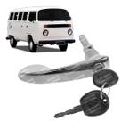 Macaneta Externa Preto Porta Lateral Kombi Clipper Com Chave Referencia 2118416312