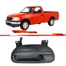 Macaneta Externa Tampa Caçamba F250 1998 Ate 2011 Sem Chave