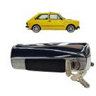 Maçaneta Fiat 147 Original C/ Chave Cromado / Preto LD Maçaneta Fiat 147 Original C/ Chave Cromado / Preto LD