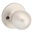 Maçaneta fictícia Kwikset Polo, níquel acetinado, sem torneamento Maçaneta fictícia Kwikset Polo, níquel acetinado, sem torneamento