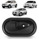 Maçaneta interna lado esquerdo dianteira ou traseira renault sandero logan duster 2007 a 2013