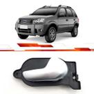 Macaneta Interna Prata Ld Ecosport Ate 2012 Fiesta G2 Ate 2014 Serve Dianteira Traseira