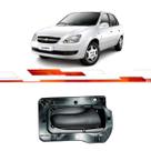 Maçaneta Interna Preto Ld Corsa Classic 2010 Em Diante Vectra 1996 Até 2005 Serve Dianteira Traseira 90362964