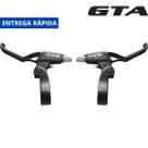 Maçaneta MTB Manete Freio Vbrake Alumínio Regulável Preto