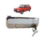 Maçaneta Original c/ Chave Cromado Fiat 147 Lado Direito Maçaneta Original c/ Chave Cromado Fiat 147 Lado Direito