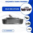 Maçaneta Tampa Caçamba Traseira Cromada Hilux 1992 até 2015