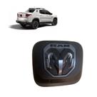 Maçaneta Tampa Traseira Câmera Fiat Toro Emblema Ram Grafite