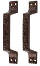Maçanetas de porta OFXDD Heavy Duty Steel, pacote com 2 unidades