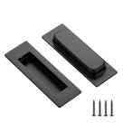 Maçanetas deslizantes de armário Ravinte 12 cm pretas em aço inoxidável Maçanetas deslizantes de armário Ravinte 12 cm pretas em aço inoxidável