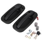 Maçanetas Externas com Fechaduras para Chevrolet Silverado, Suburban, Tahoe, Avalanche, GMC Sierra, Yukon e Cadillac Escalade (1999-2006) Maçanetas Externas com Fechaduras para Chevrolet Silverado, Suburban, Tahoe, Avalanche, GMC Sierra, Yukon e Cadillac Escalade (1999-2006)