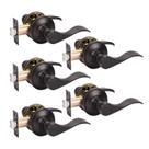Maçanetas interiores KNOBWELL, bronze polido a óleo, pacote com 5 Maçanetas interiores KNOBWELL, bronze polido a óleo, pacote com 5