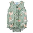 Macaquinho Bebê Tiptop Estampado Verde - 104817