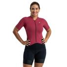 Macaquinho ciclismo feminino Free Force Classic Invert 3DPro Cor:Rosa EscuroTamanho:3G