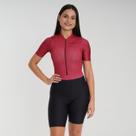 Macaquinho Ciclismo Feminino Marcio May Moove Cherry