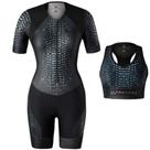Macaquinho com Top Feminino Ultracore Black