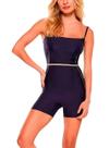 Macaquinho Curto Body For Sure 4602 Feminino Bojo Removível Poliamida T. P/GG